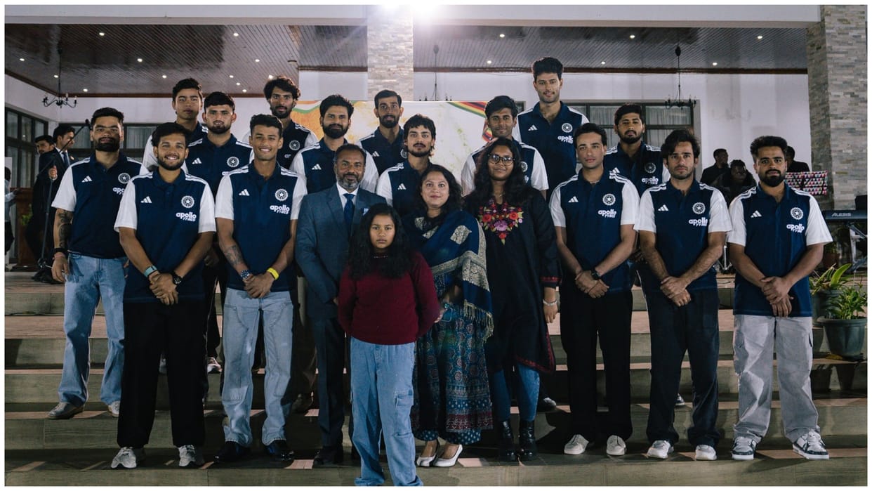 Shreyas Iyer-Led Team India Meets Indian Ambassador Ahead Of 2nd T20I Against Zimbabwe