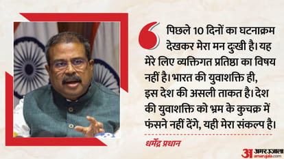 Dharmendra Pradhan Resign News: Gen Z Protest Jantar Mantar Delhi CJP News in Hindi