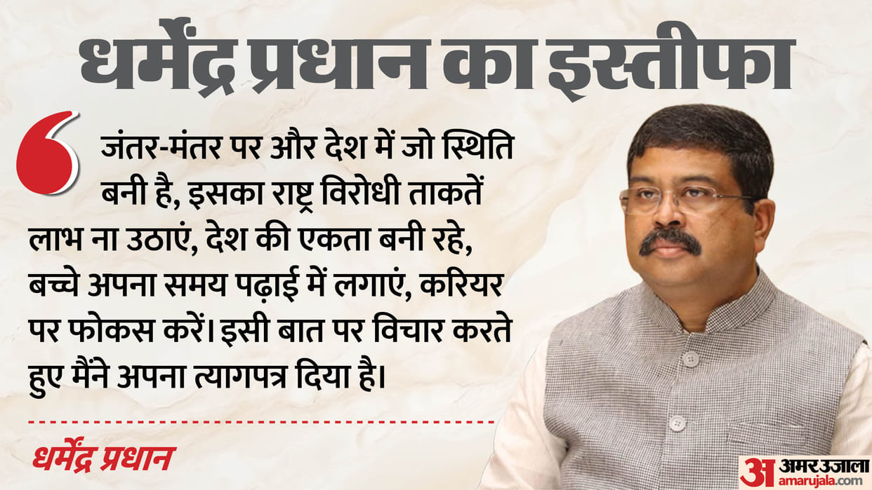Dharmendra Pradhan Resign News: Gen Z Protest Jantar Mantar Delhi CJP News in Hindi