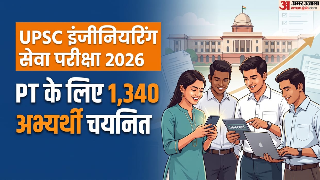 UPSC ESE Mains Result 2026 Out: 1,300+ Candidates Qualify for Personality Test, Civil Leads with 646