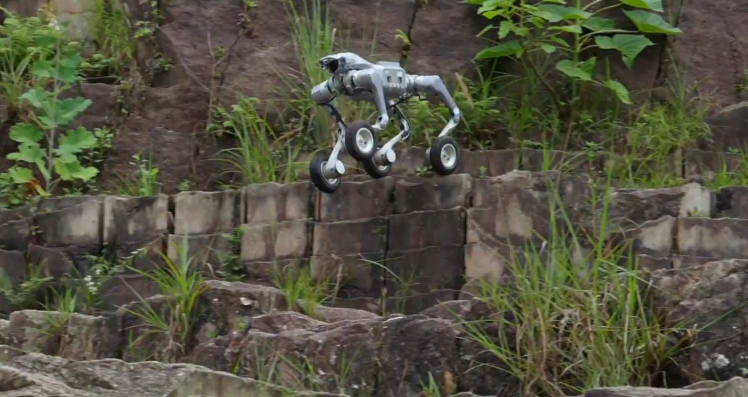 Unitree Launches AS2-W AI Robot: Built Conquer Steep Slopes