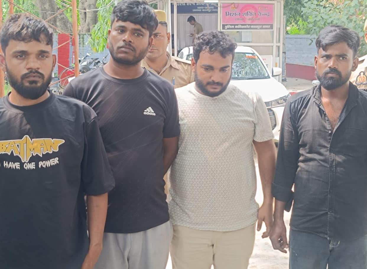 kanpur-kohna-police-arrested-four-members-of-interstate-theft-gang-btech-youth