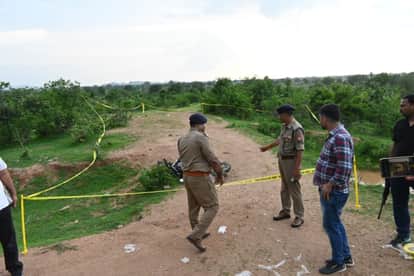 Chitrakoot Police encounter gang-rape accused man carrying  50,000 reward injured shot in leg