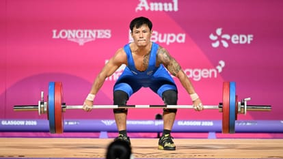Rishikanta Singh's Grit Shines Through As India Wins Weightlifting Silver At CWG 2026