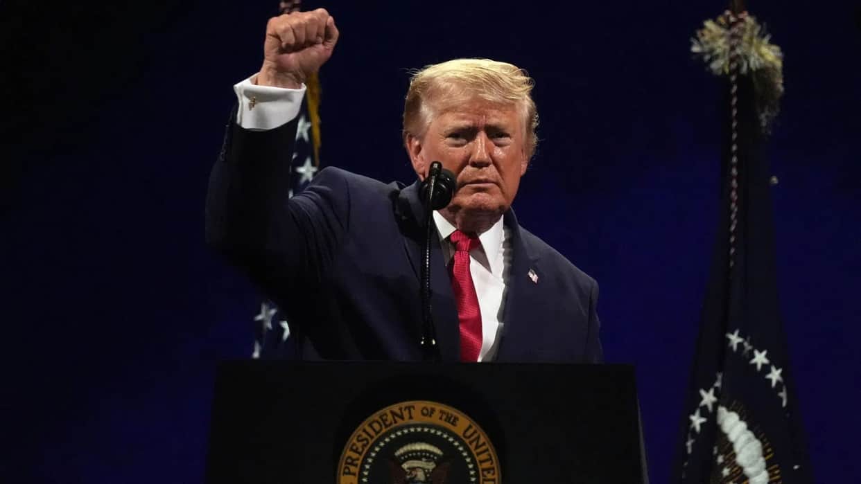 trump claims mideast allies have reached deal to end iran war hold new strikes