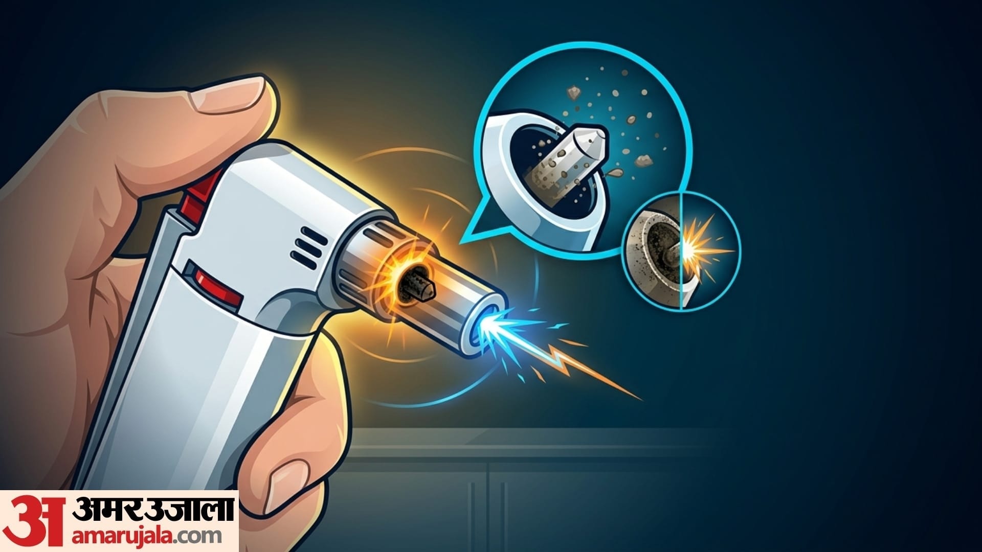 Why Does a Gas Lighter Spark Become Weak Avoid Clicking It Repeatedly