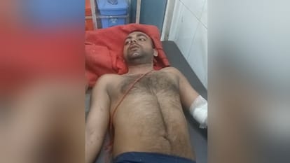 हमले में घायल युवक