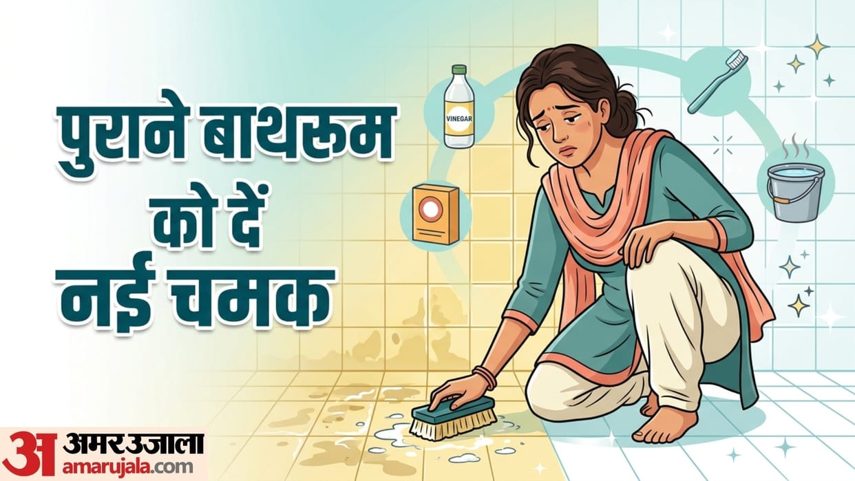 how to get rid of bathroom dirty tiles in hindi bathroom ki tiles kaise saaf karen