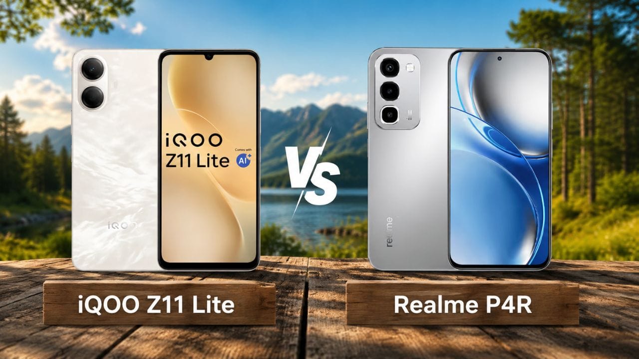 iQOO Z11 Lite vs Realme P4R: ₹20,000 के बजट में कौन सा स्मार्टफोन है असली पैसा वसूल? खरीदने से पहले जान लें
