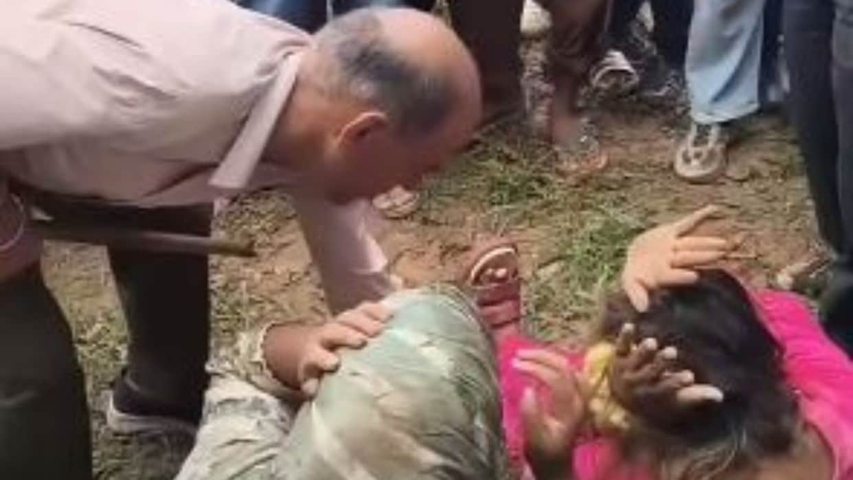 kangra nurpur nagni mata fair women assault video fir chain snatching suspicion