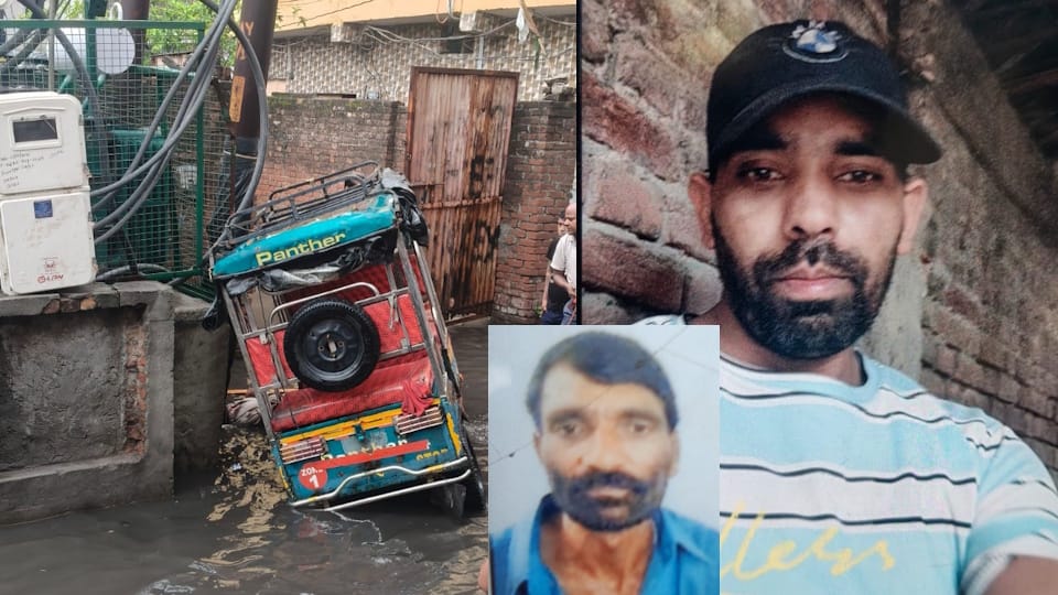 E-rickshaw driver dies of electrocution in Moradabad another person loses their life while trying to save him
