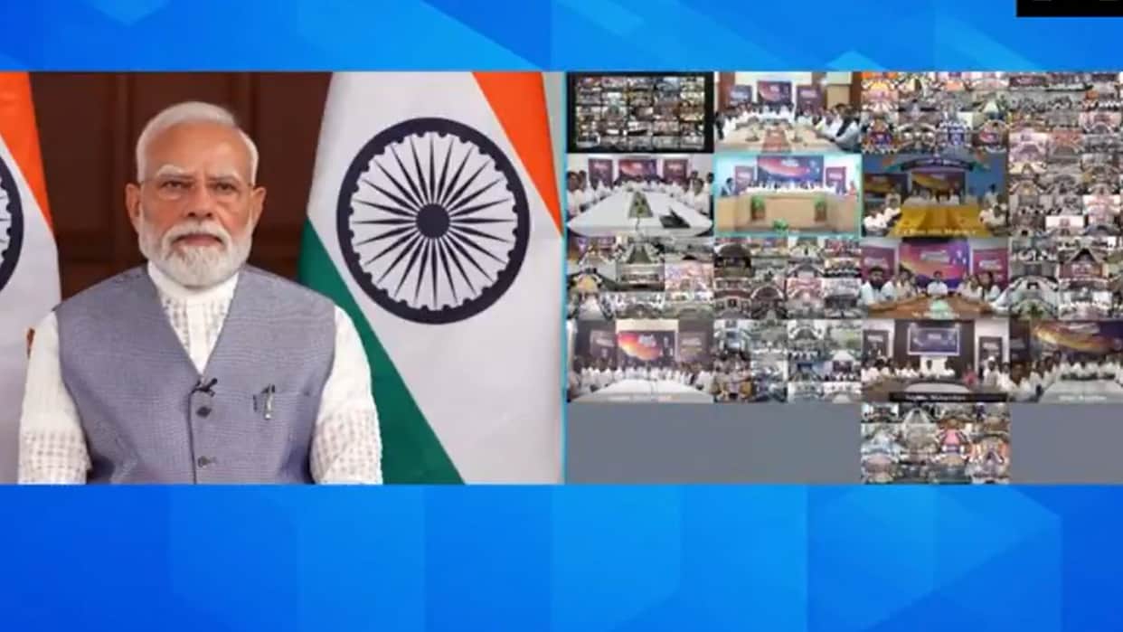 PM Narendra Modi Interact With Viksit Vibrant Village Programme 2026 Participants via Video Conference