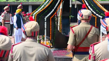 CM Mann paid tribute to the martyrs on Kargil Vijay Diwas