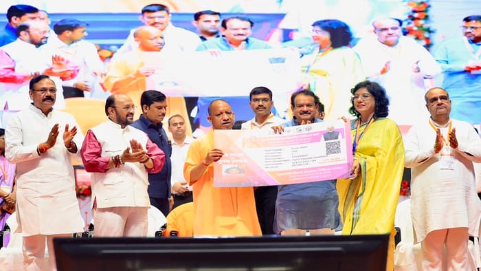 CM Yogi says Foreign forces are hatching conspiracy  urges teachers to protect youth from social media rumors