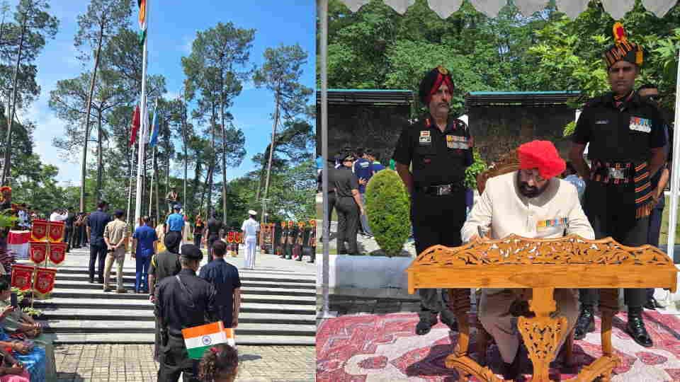 Kargil Vijay Diwas 2026: Governor Gurmeet Singh visits Cheedbagh War Memorial pays tribute to martyred soldier