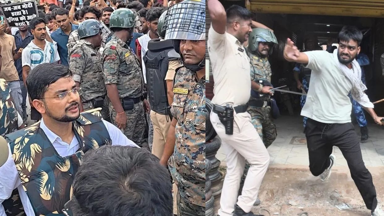 Bihar News Police Crackdown on Violent Protesters 28 Named 250 Unnamed Booked four Arrested