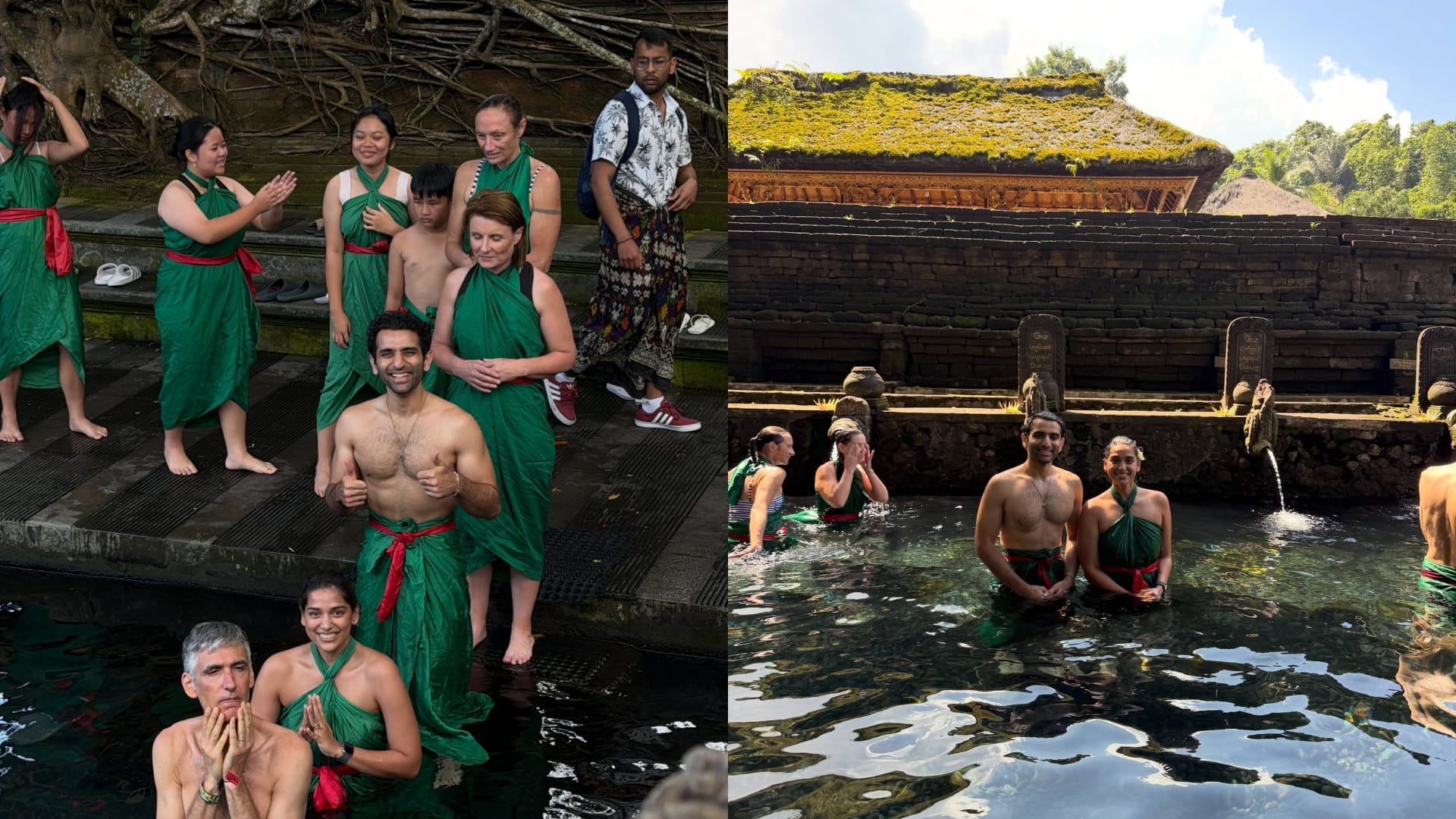 archana puran singh younger son ayshmaan sethi performed water purification with fiance samiksha shetty