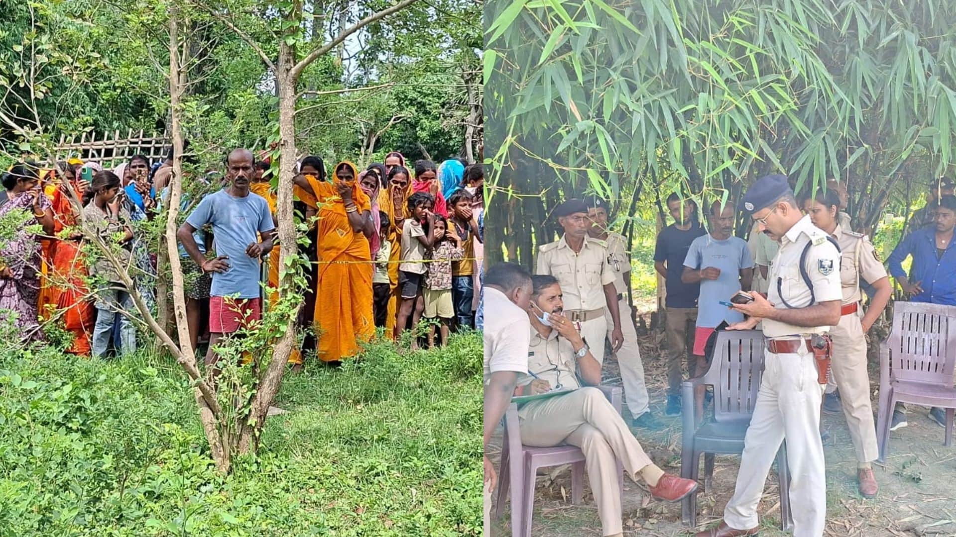अज्ञात महिला का शव बरामद होने के बाद मची सनसनी