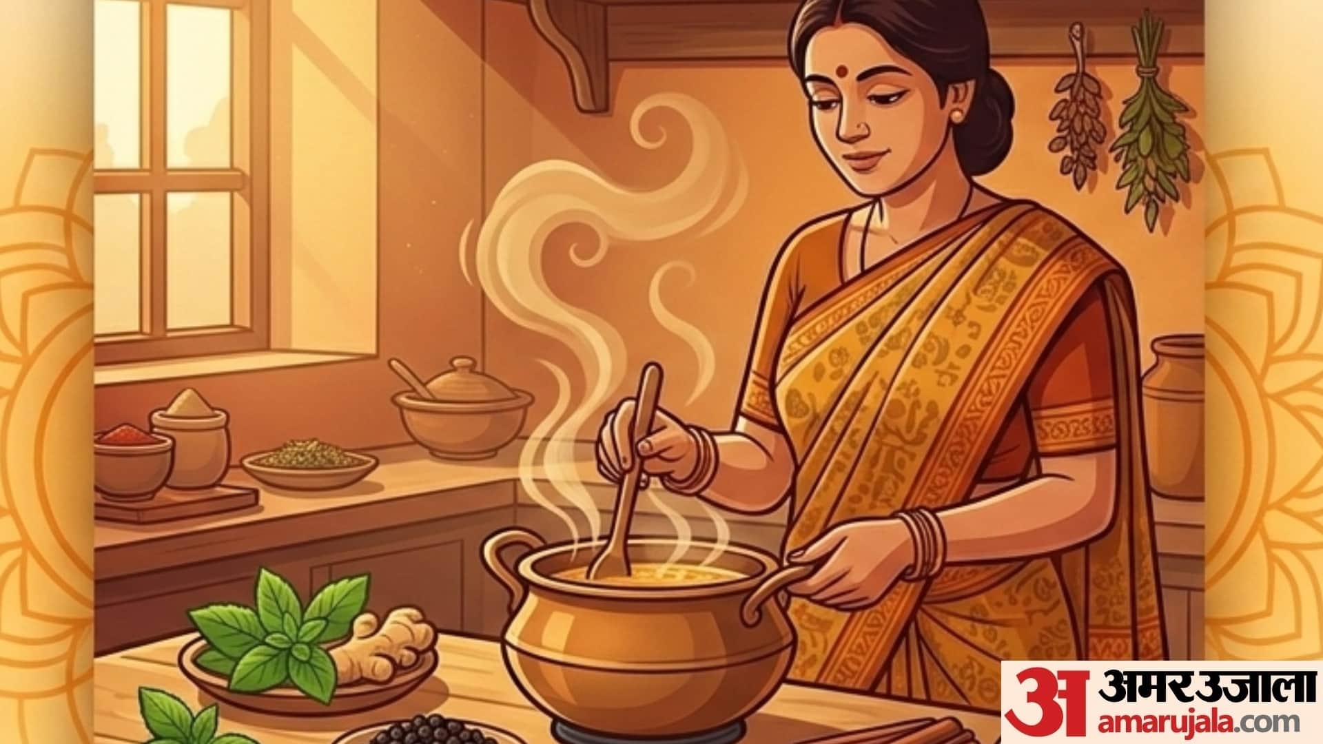Ayurvedic Kadha Recipe how to make kadha for cold and cough full recipe in hindi kadha kaise banaye