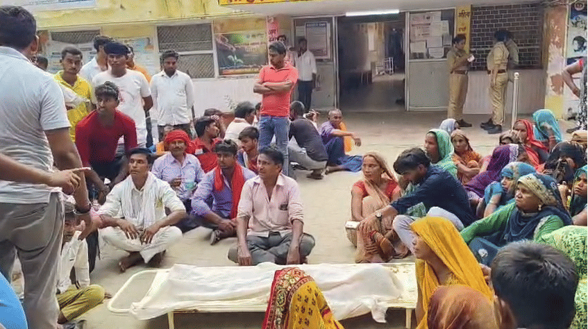 आठ साल के बच्चे की मौत।