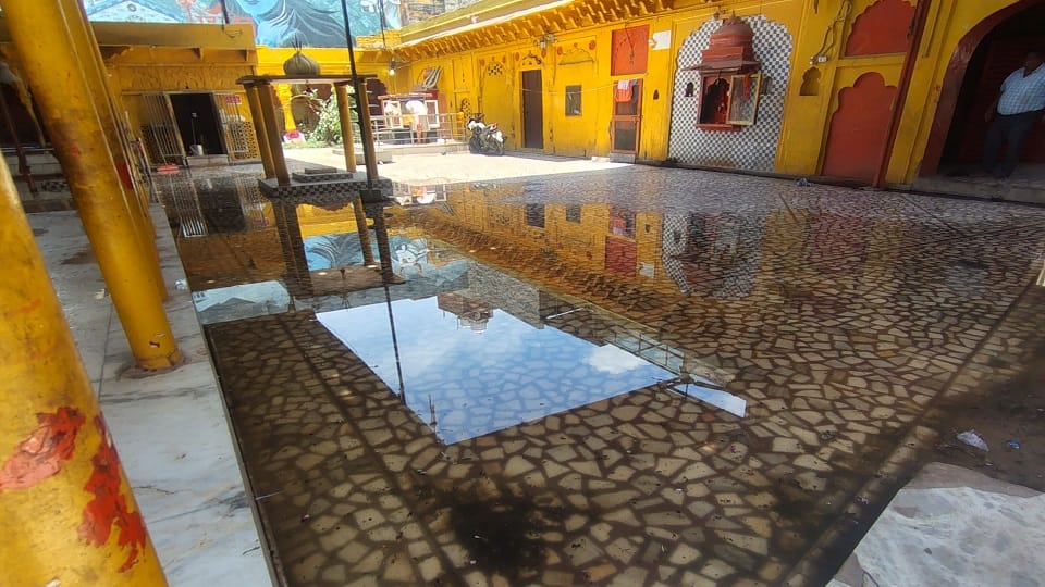 1.25 Crore Sanctioned, Yet Prithvinath Temple Awaits Restoration as Devotees Walk Through Dirty Water