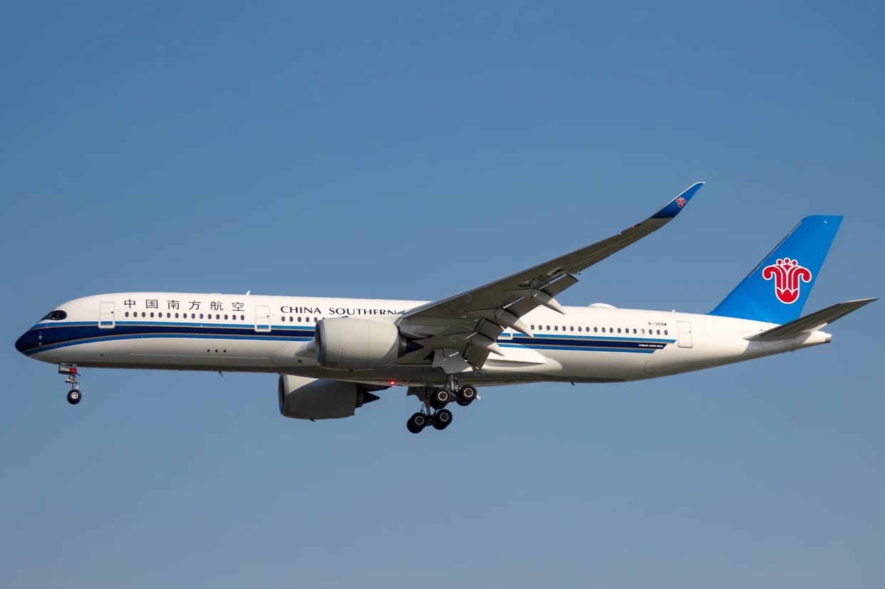 Lucknow: A Chinese aircraft landed at the airport for the first time, alerting security agencies
