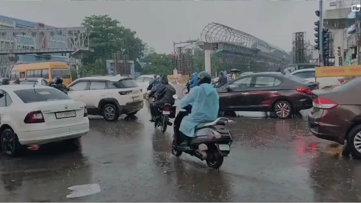 CG Weather Update: heavy rainfall in Raipur CG, see here other districts Situation