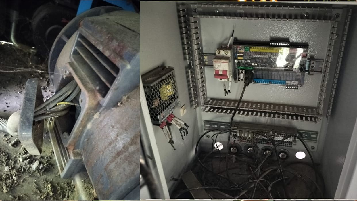 Oxygen plant installed at Gorakhpur's Gola CHC lost amidst the bushes; equipment stolen.