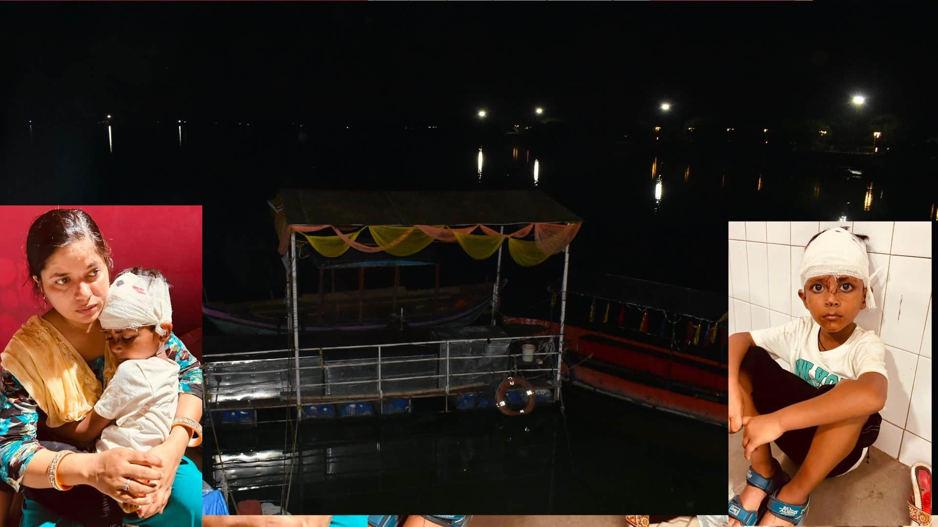 Gorakhpur Collision two boats Tourists panic after accident operators abandon boat and flee amidst screaming