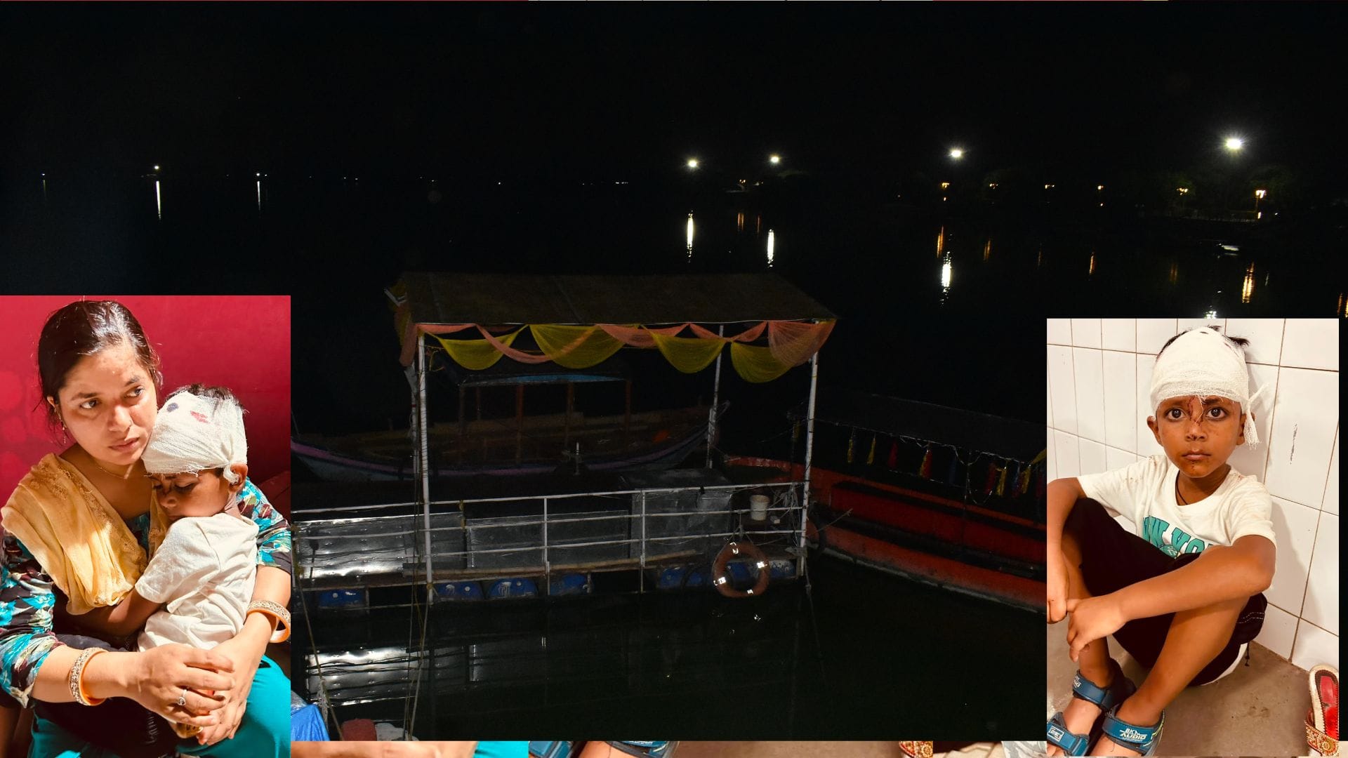 Gorakhpur Collision two boats Tourists panic after accident operators abandon boat and flee amidst screaming