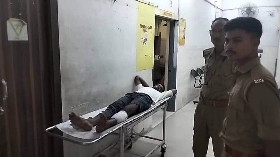 Police action following reports of cattle slaughter in Amethi one accused injured in encounter three arrested