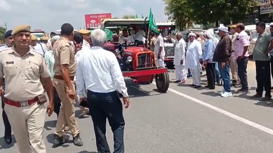 किसानों का जयपुर कूच