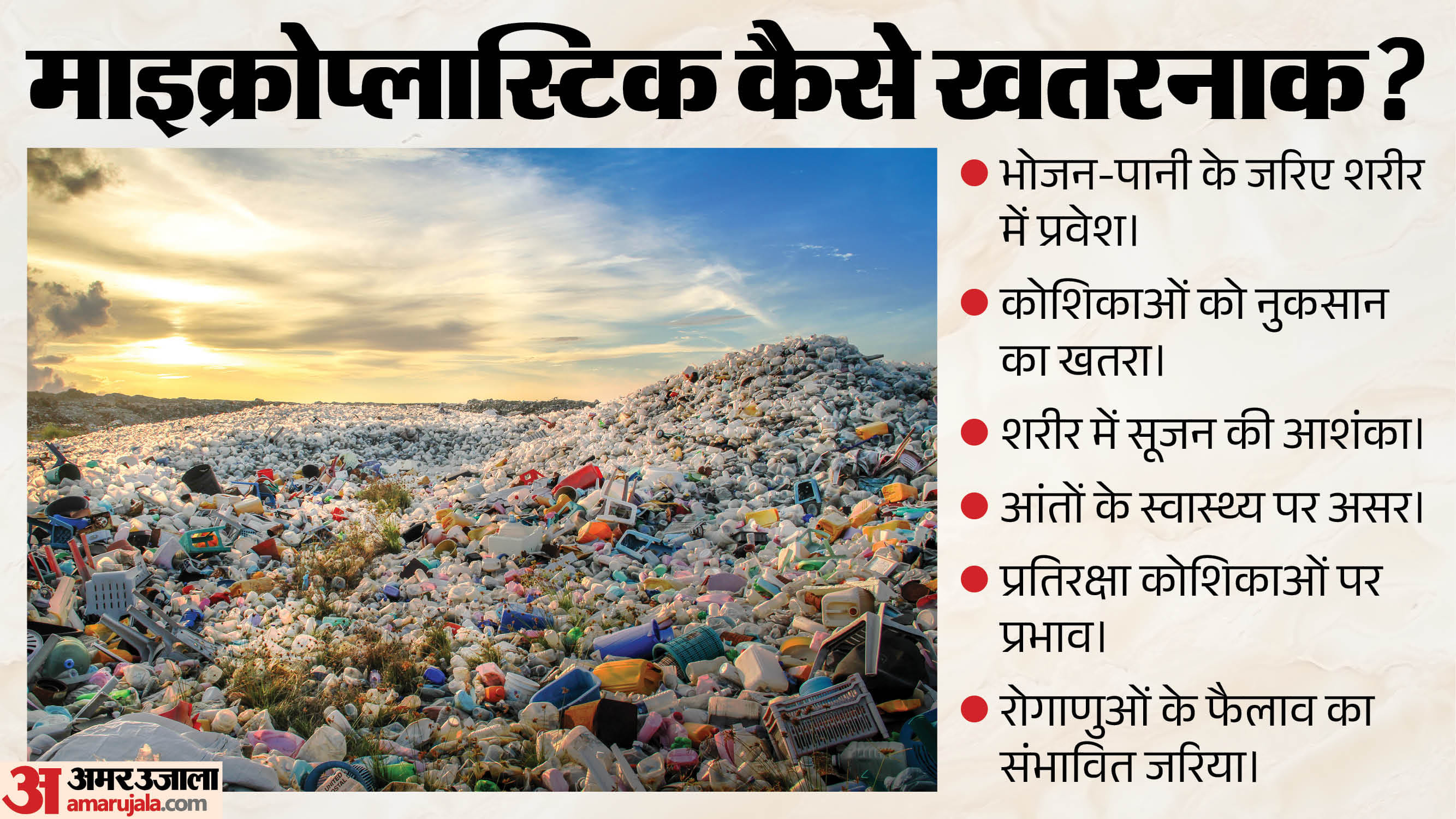 माइक्रोप्लास्टिक का खतरा
