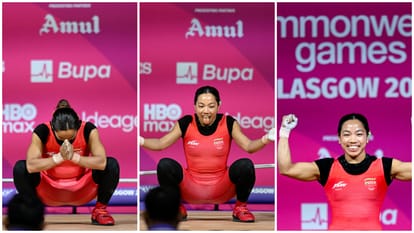 CWG 2026: Emotional Mirabai Chanu, Raja Muthupandi Dedicates Silver to Parents and Coach