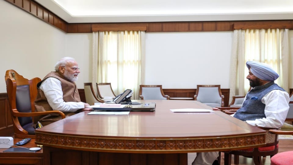 Punjab BJP President Kewal Singh Dhillon met PM Modi