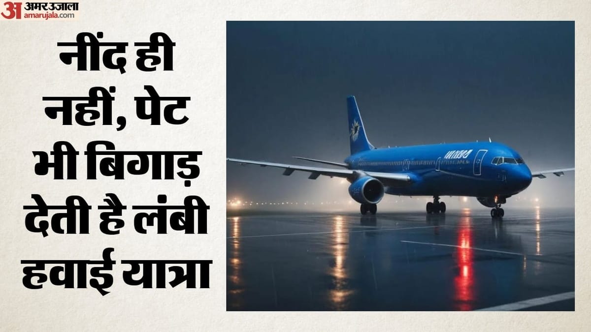 फ्लाइट से उतरते ही क्यों बिगड़ जाता है पेट? शोध में चौंकाने वाला खुलासा; सामने आई 'गट जेट लैग' की