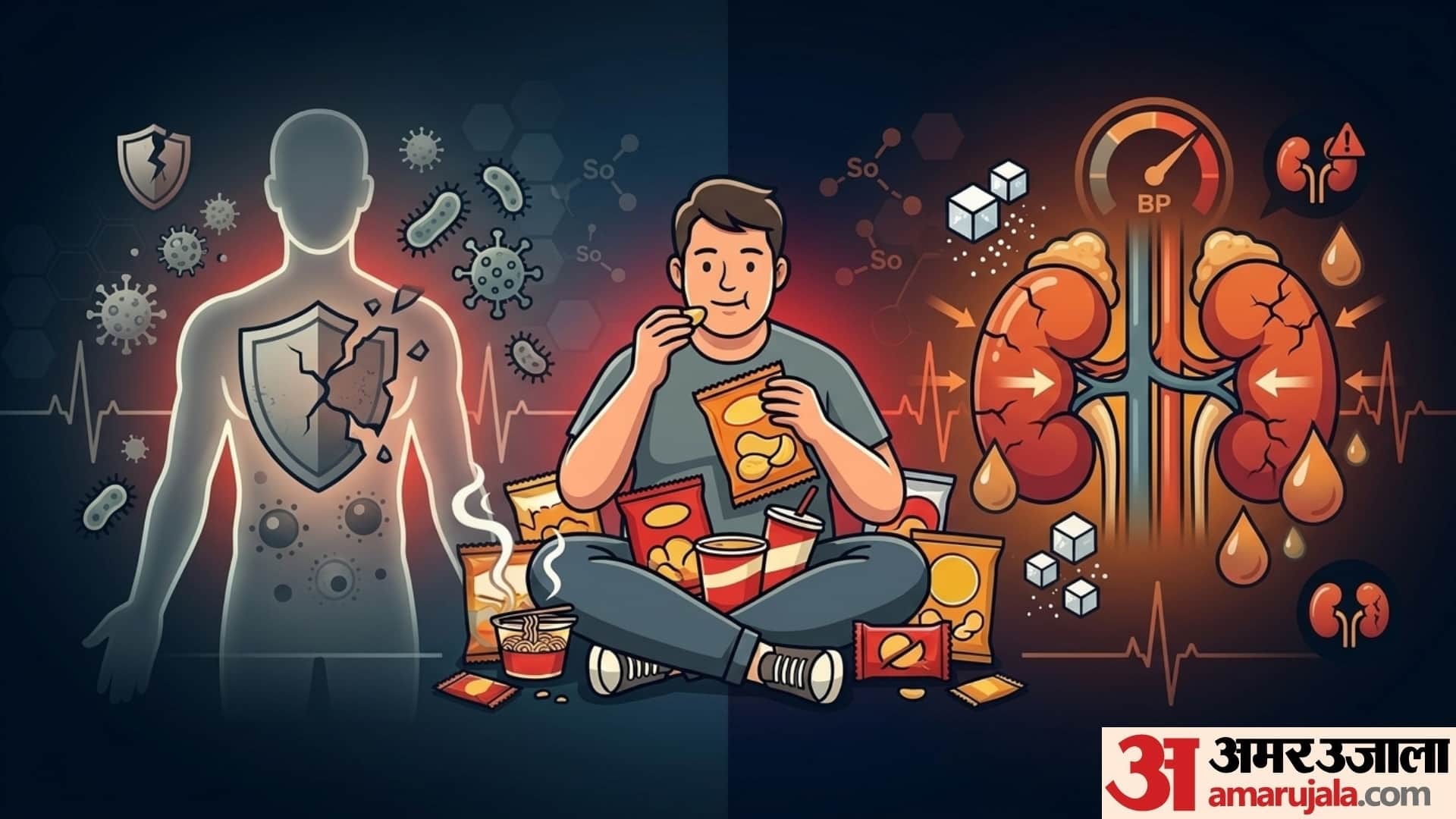side effects of eating ready to eat snacks in hindi