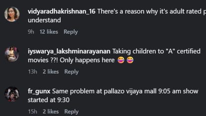 film Jana Nayagan screenings halted in Chennai after finding children in A rated movie theatre