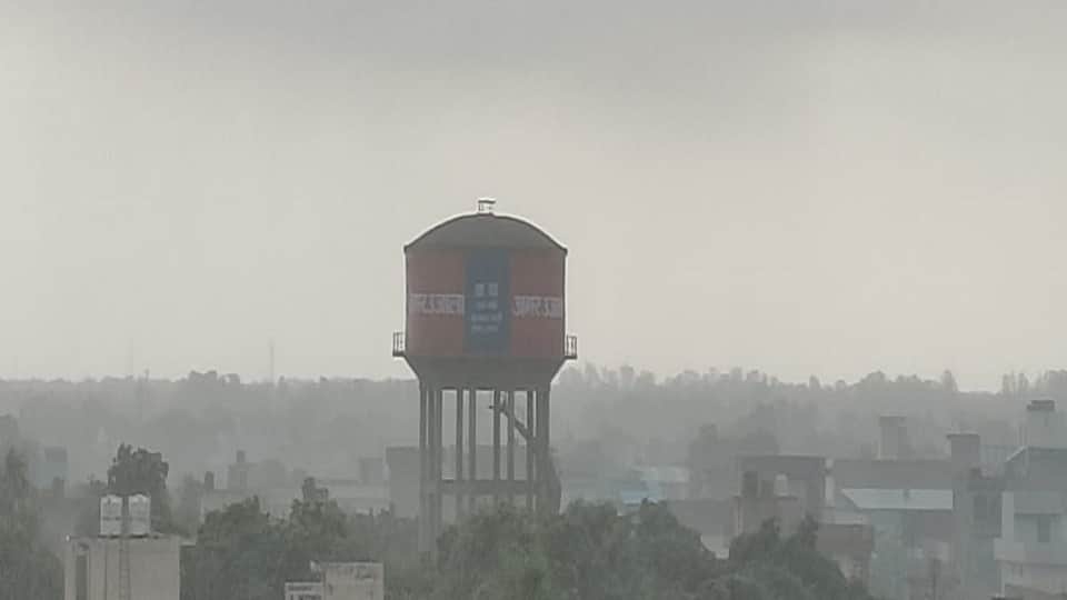 rain in aligarh district