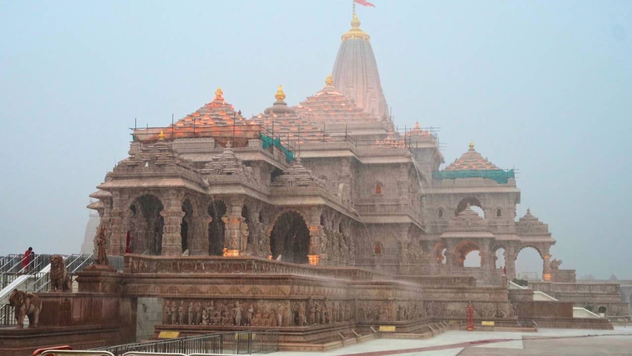 अयोध्या का राम मंदिर।