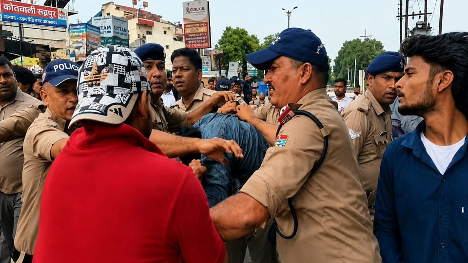 Rudrapur Uttarakhand News Case of gang misdeed of a young woman in the forest