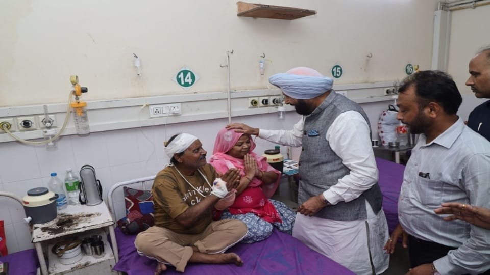 BJP Punjab President Kewal Singh Dhillon visit in Barnala