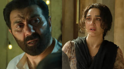 Sunny deol hug Aamir Khan before releasing Batwara 1947 users like the comment