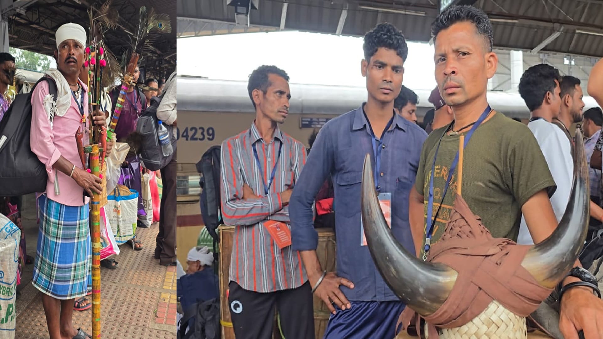 रायपुर से दिल्ली के लिये बस्तर का प्रतिनिधिमंडल रवाना