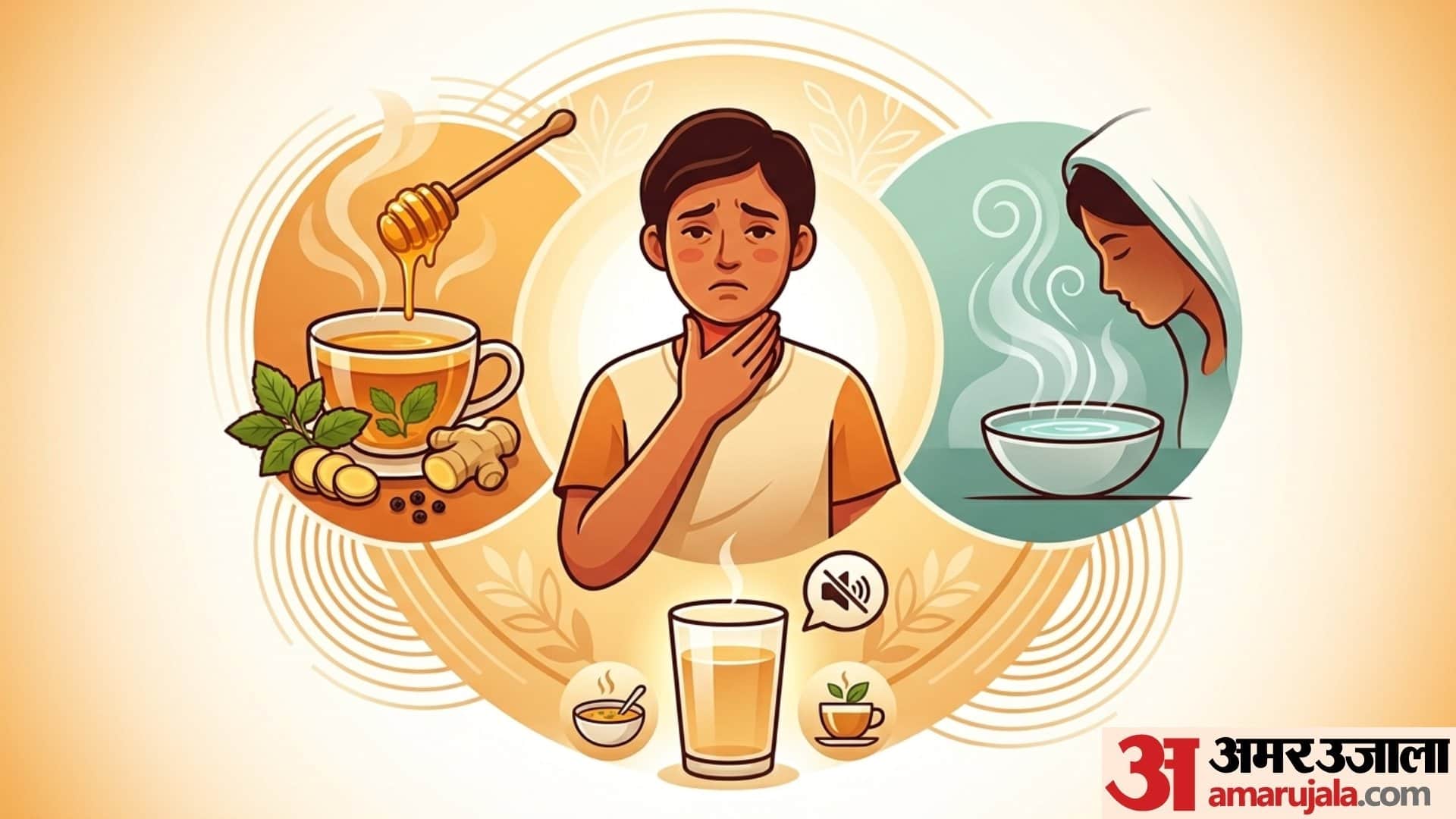 Home Remedies for Sore Throat gala baith jaye to kya kare gharelu upay in hindi