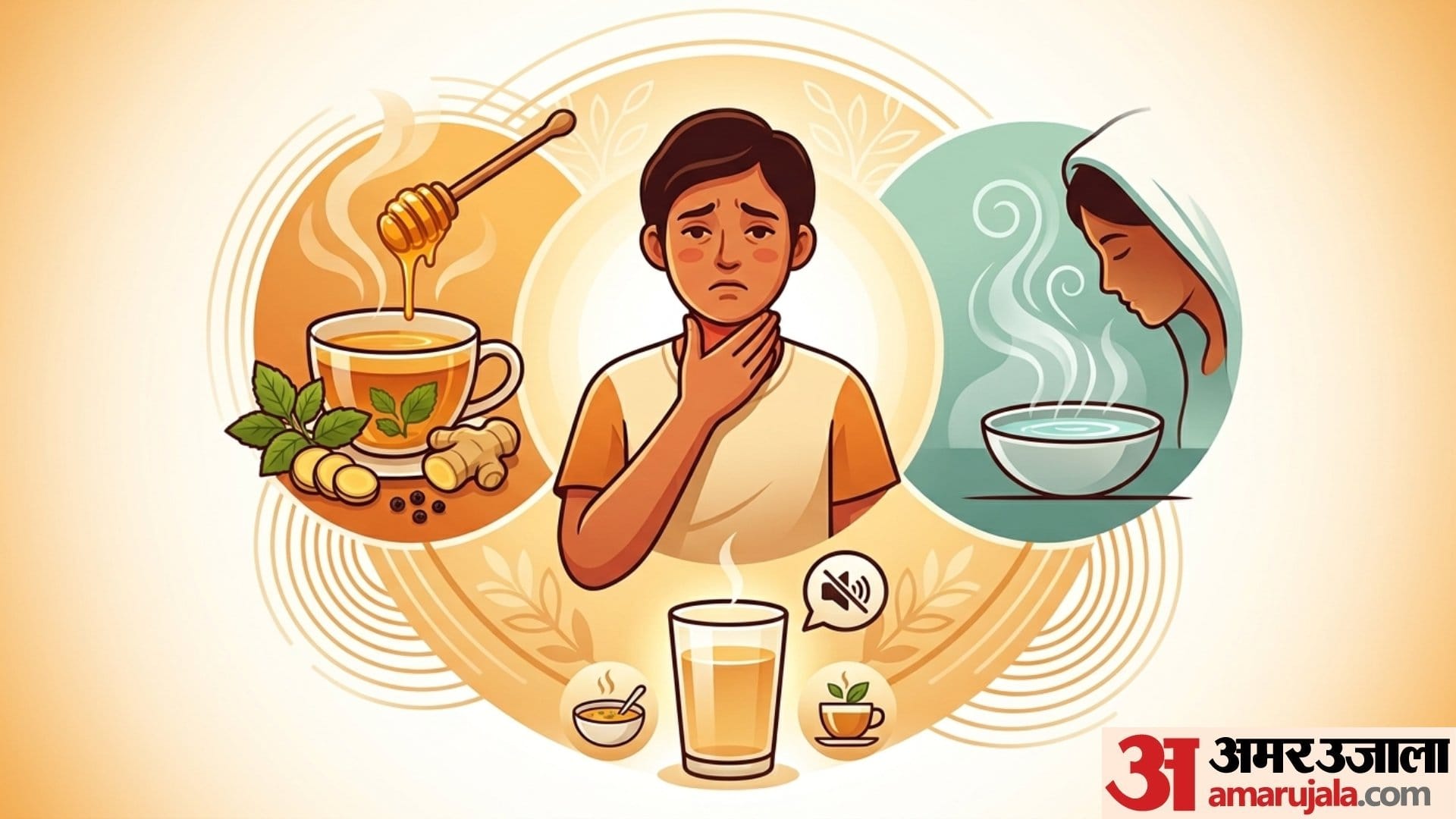 Home Remedies for Sore Throat gala baith jaye to kya kare gharelu upay in hindi