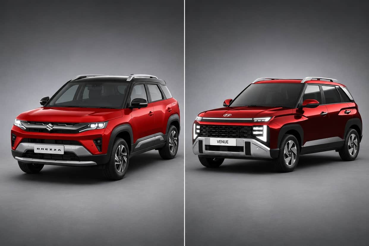 Maruti Brezza Facelift vs Hyundai Venue: Which  SUV Better Buy?