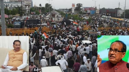 मंत्री एंदल सिंह कंसाना और केंद्रीय मंत्री शिवराज सिंह चौहान