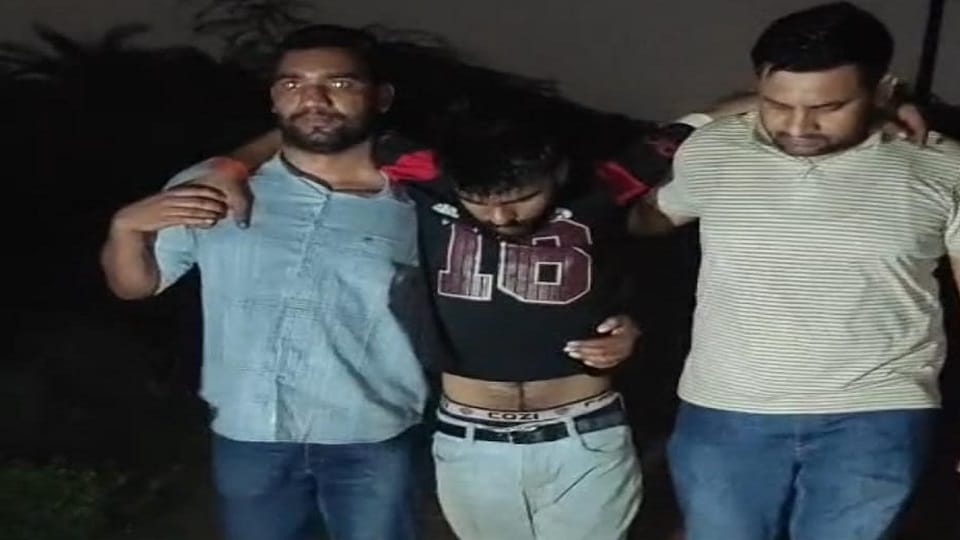 Two miscreants arrested after an encounter for carjacking an Uber driver both sustained gunshot wounds their l