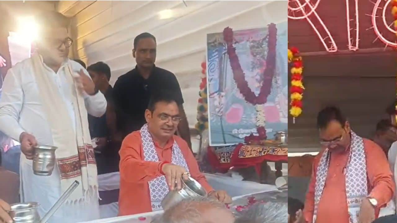 मुड़िया पूर्णिमा मेले में राजस्थान के मुख्यमंत्री भजनलाल शर्मा